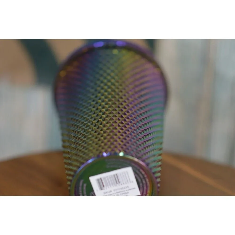 Starbucks Oil Slick Rainbow Studded Grande 16oz Cold Cup
